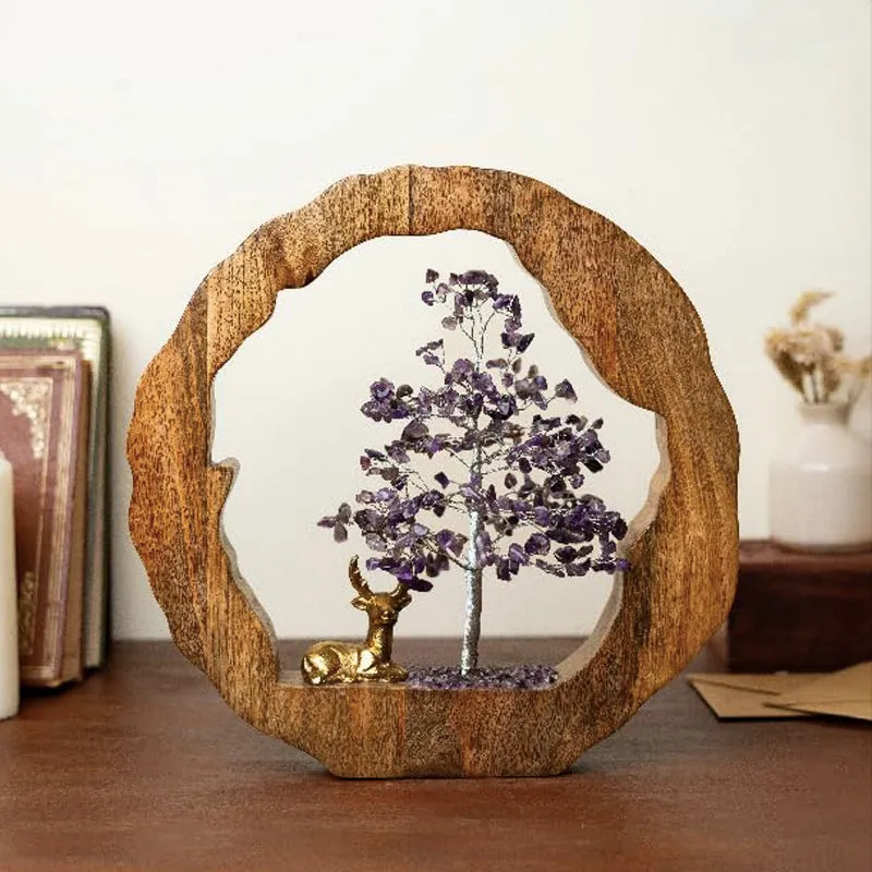 Tree & Stag Showpiece media 4