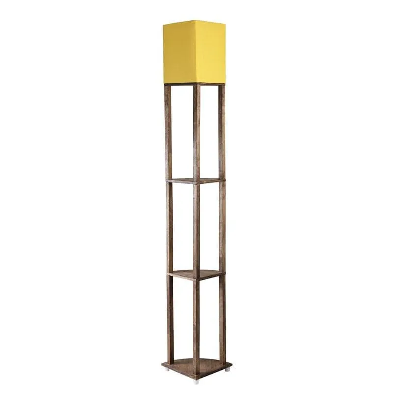Honey Yuno Floor Lamp With Shelf media 4