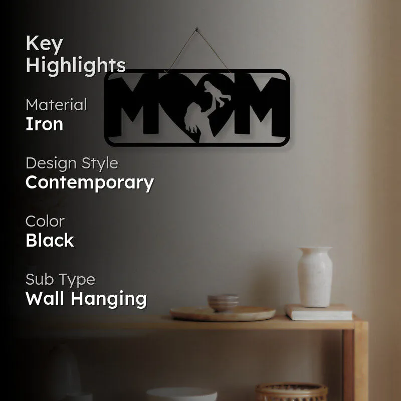 Mom's Heart Iron Wall Accent media 2