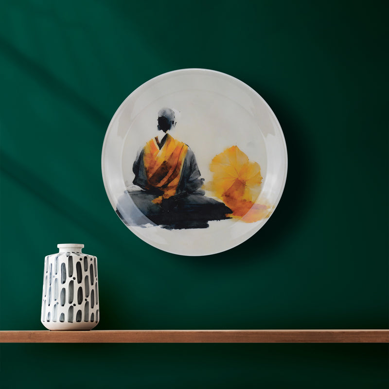 Meditation Mantra Wall Plate