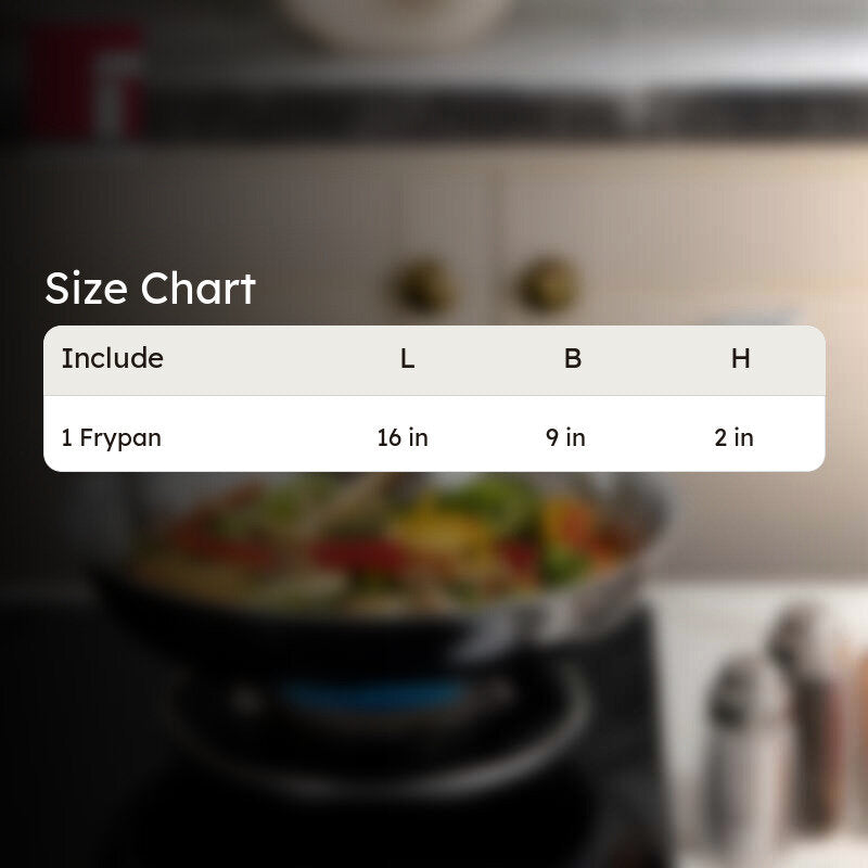 Bergner Argent Triply Frypan - 20 CM media 10