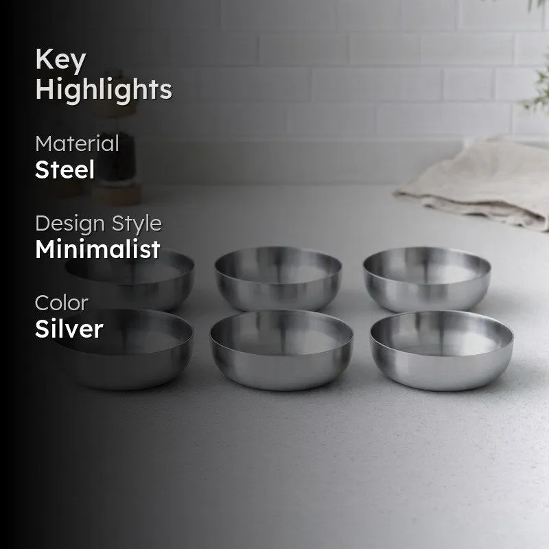 Deep Dining Serving Bowl (170 mL Each) - Set Of Six media 2
