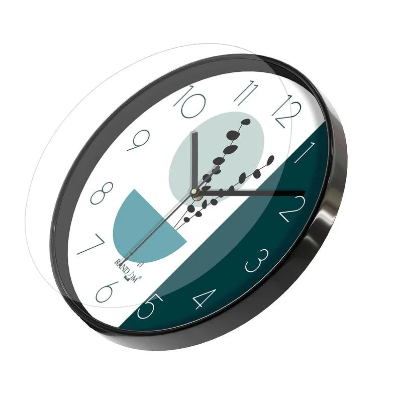 Moment Value Round Analog Wall Clock - Teal media 5