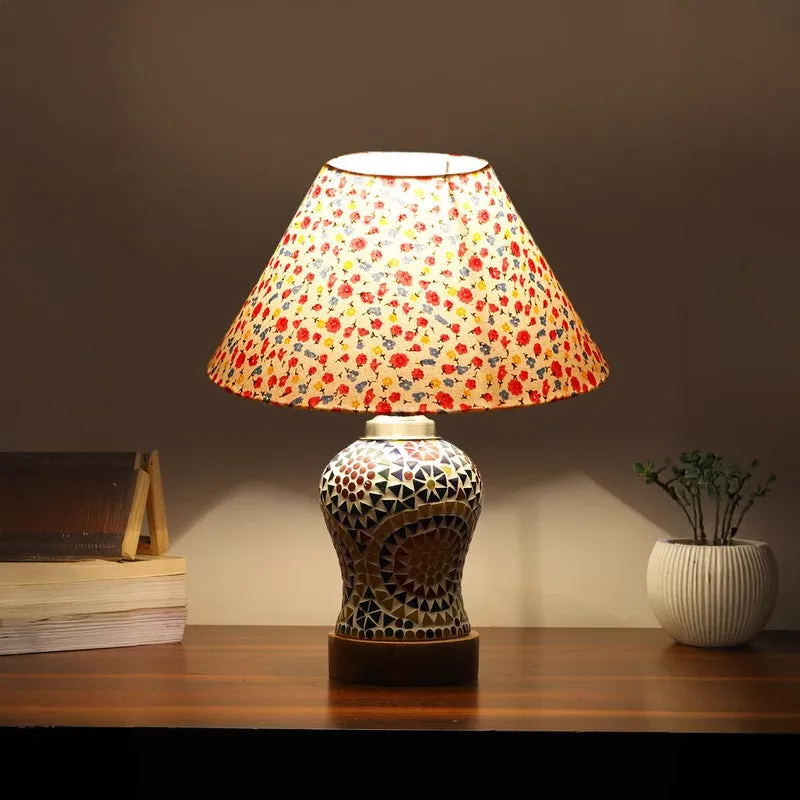 Aurenique Fleura Arbor Wooden Table Lamp - Multicolor media 1