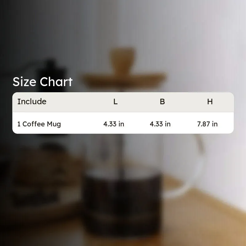 Brewnest Glass Coffee Mug (800 mL) media 8
