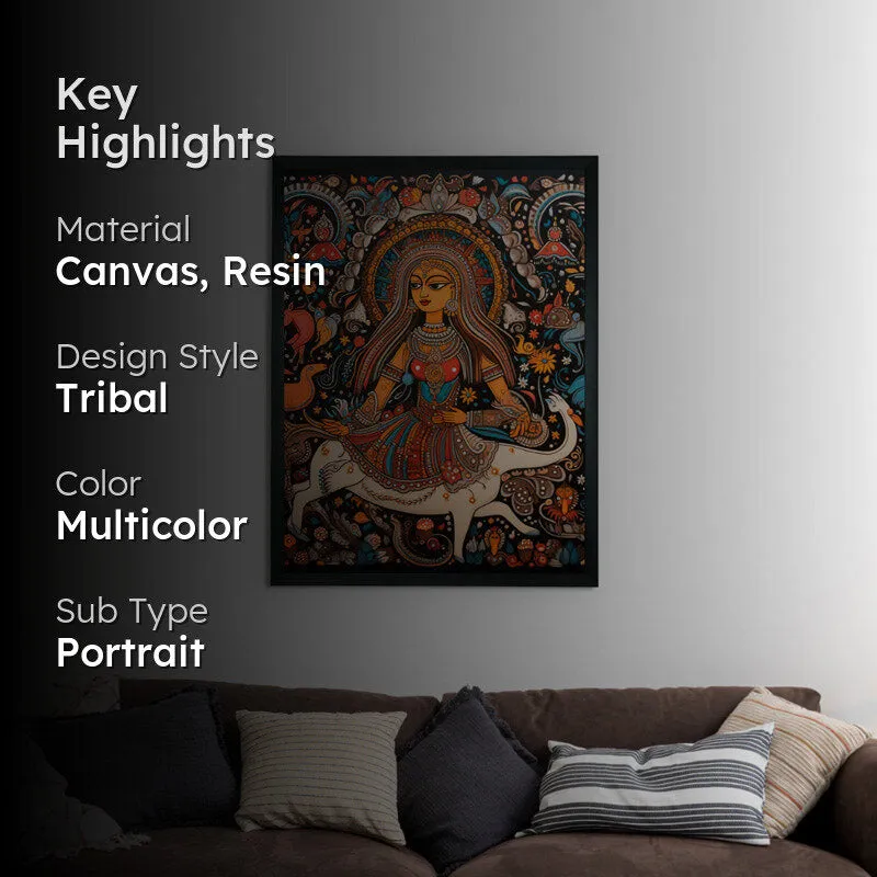 Feminine Mythical Power Canvas Wall Art media 2