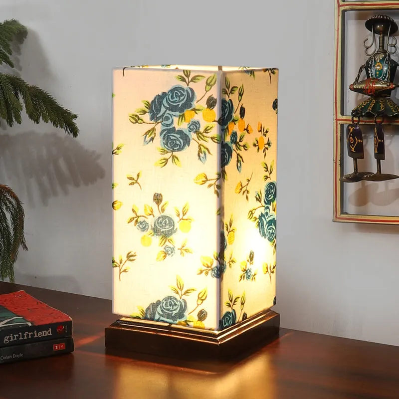 Ornexa Edge Cotton Table Lamp - Multicolor media 2