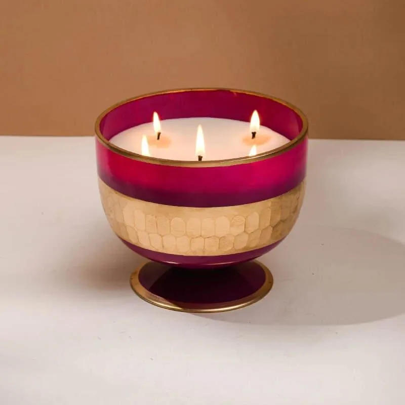 Mogra Scented Fruit Bowl Candle media 3