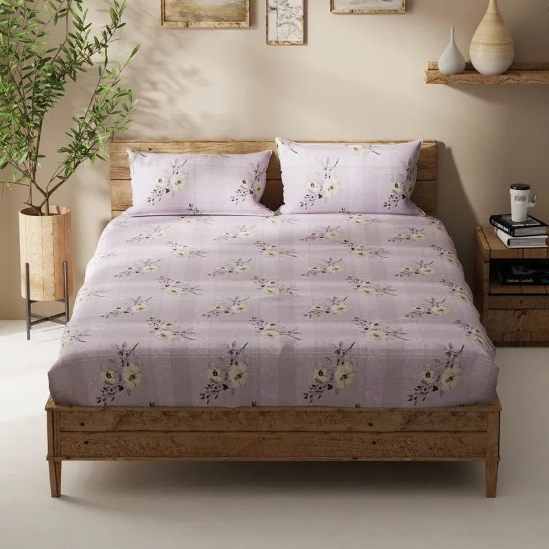Elvon Bedsheet (Purple) - 115 GSM media 3