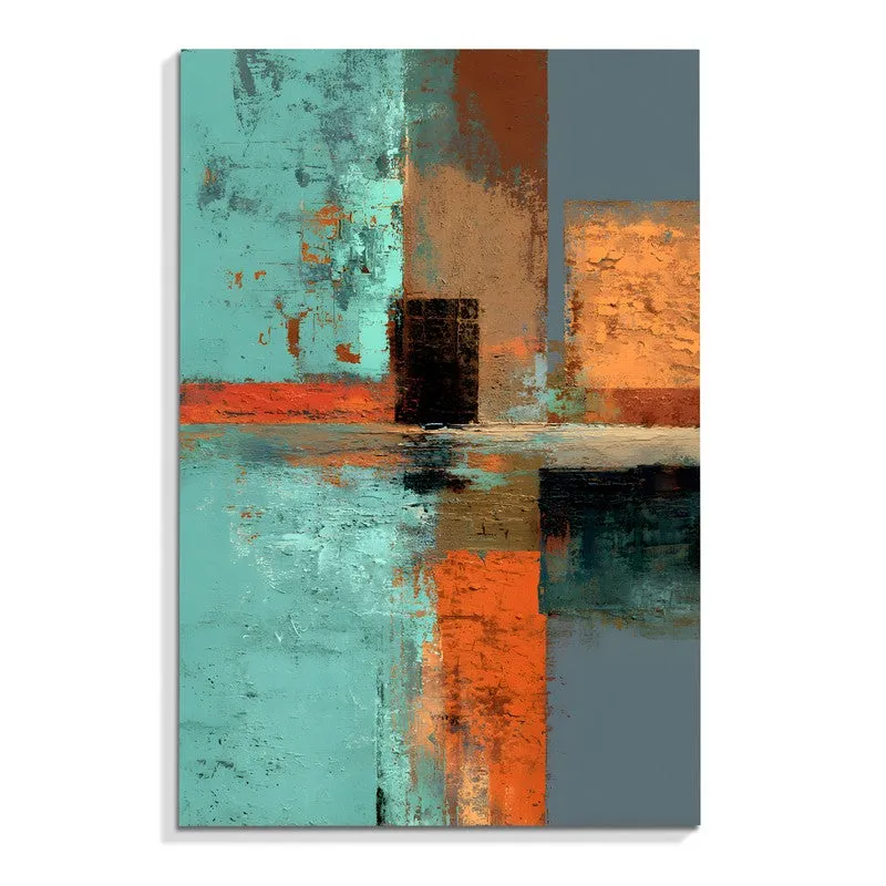 Structured Color Burst Canvas Wall Art media 3