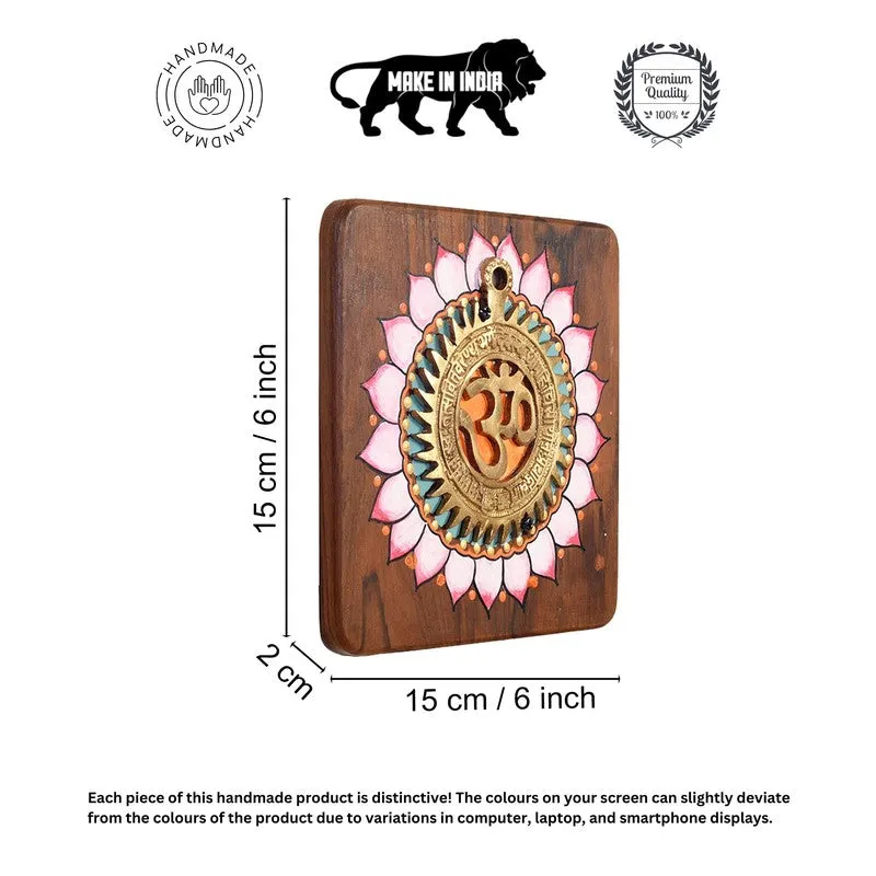 Omm Mandala Wooden Wall Accent media 8