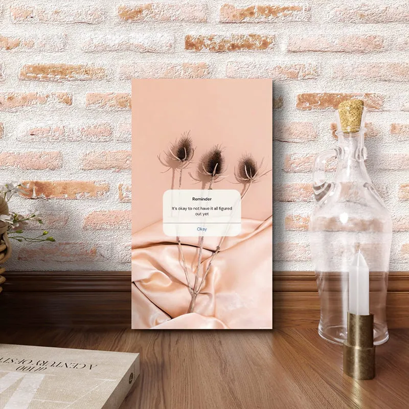 Reminder Canvas Wall Art media 4