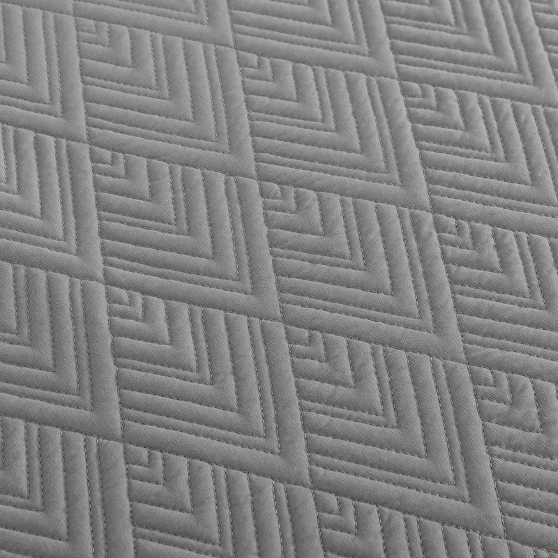 Stone Grey Bed Cover media 4