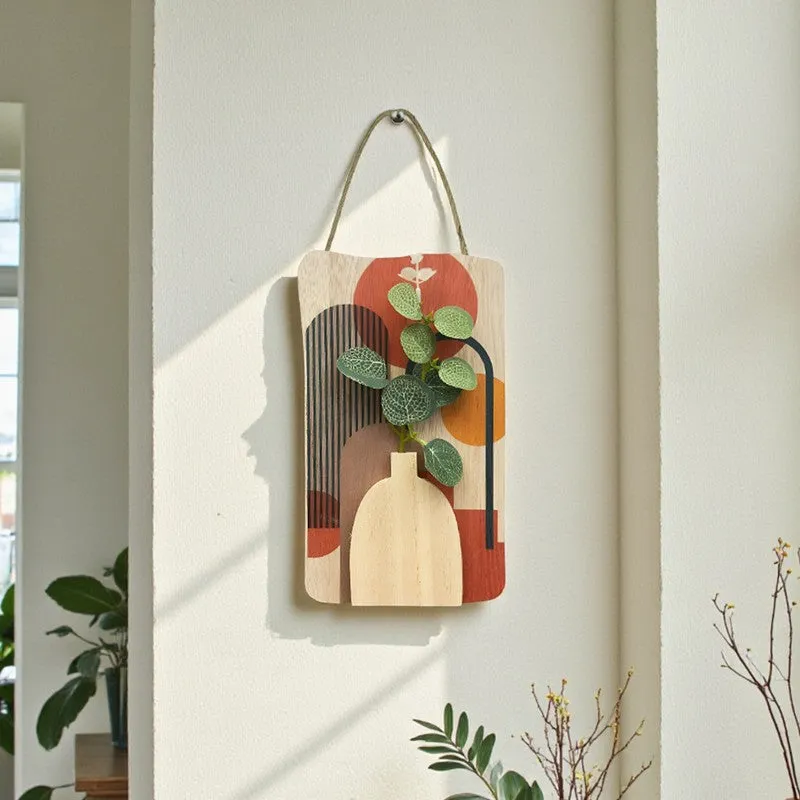Mineva Abstract MDF Wall Accent media 1