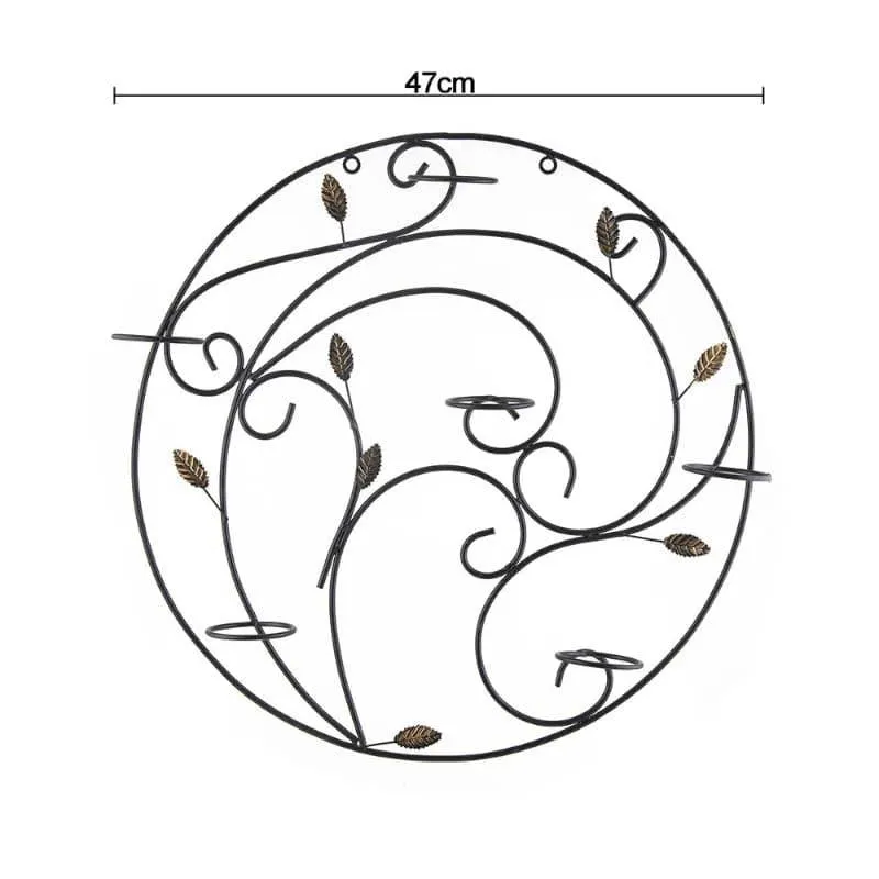 Spiral Twig Candle Holder - Teal media 3