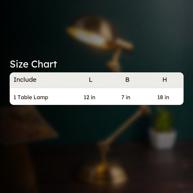 Horas Study Lamp - Gold media 7