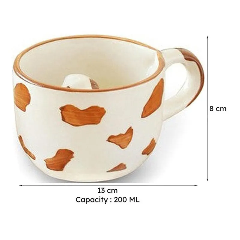 Puppy Ceramic Tea Cup (200 mL) media 8