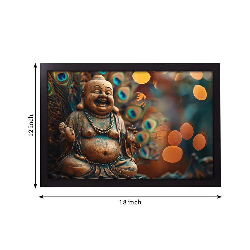 Mayoora Laughing Buddha Wall Painting media 5