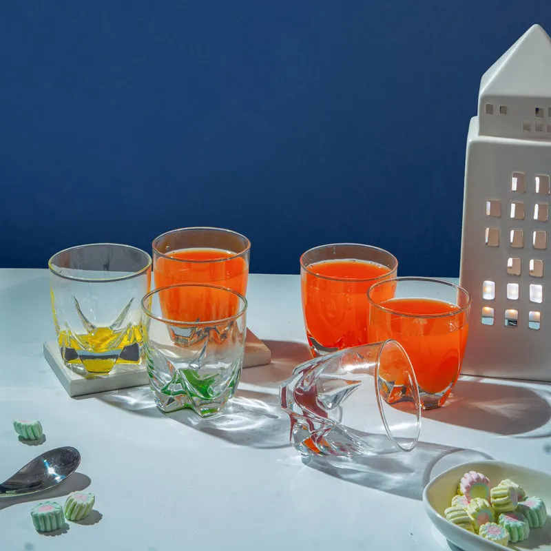 Luminarc Lisbonne Whiskey Glass (300 mL/Multicolor) - Set Of Six media 3