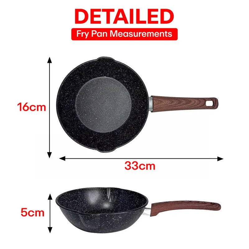 Rioware SmoothCook Non-Stick Cast Aluminium Frying Pan - 1200 ML media 9