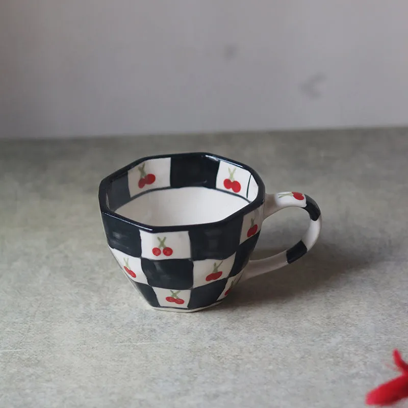 Cherry Ceramic Tea Cup (200 mL) media 3