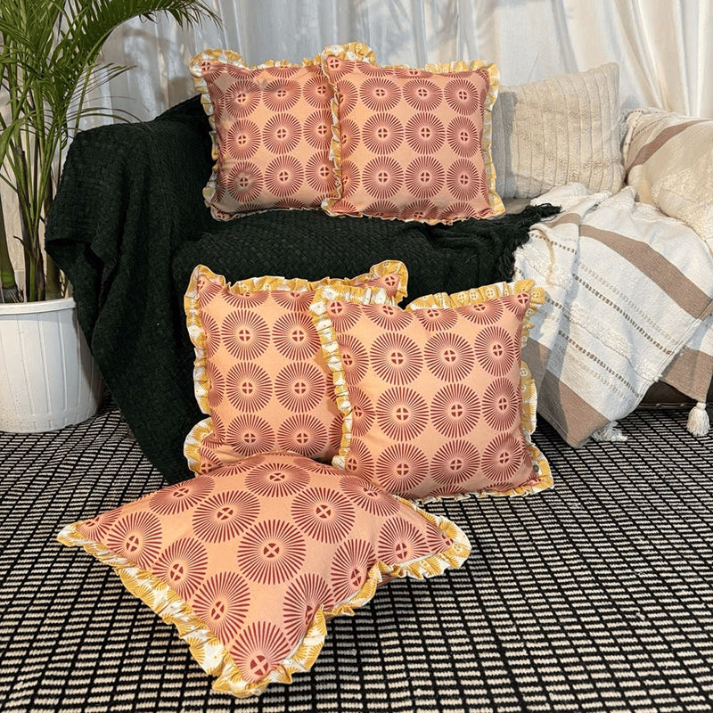 Ethnikha II Cushion Cover - Set Of Five