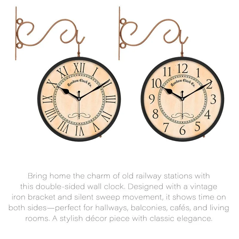 Clockshire Double Sided Wall Clock media 5