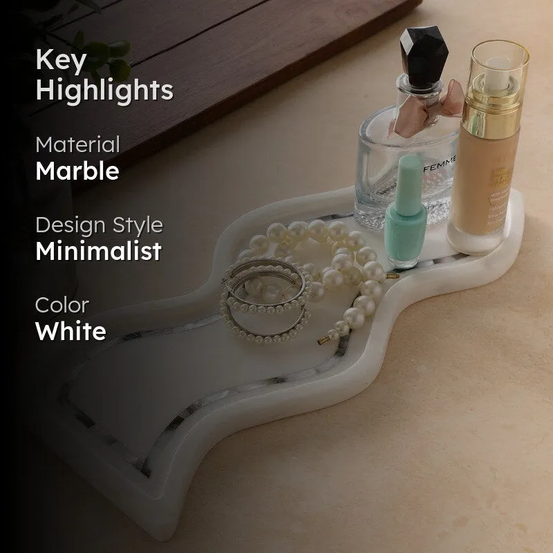 OpalMist Marble Platter media 2