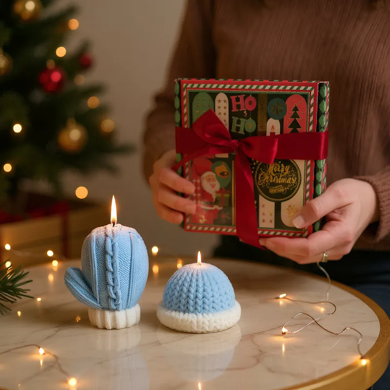 Cozy Cactus Decorative Aroma Scented Candles - Set of Two media 4