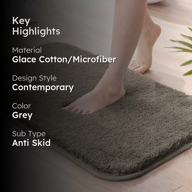 Vegas Luxe Bath Mat - Taupe media 2