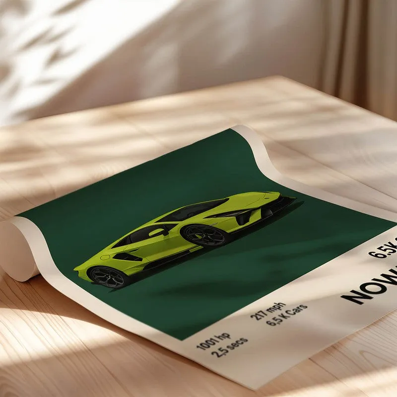 Lamborghini Revuelto Wall Poster media 5