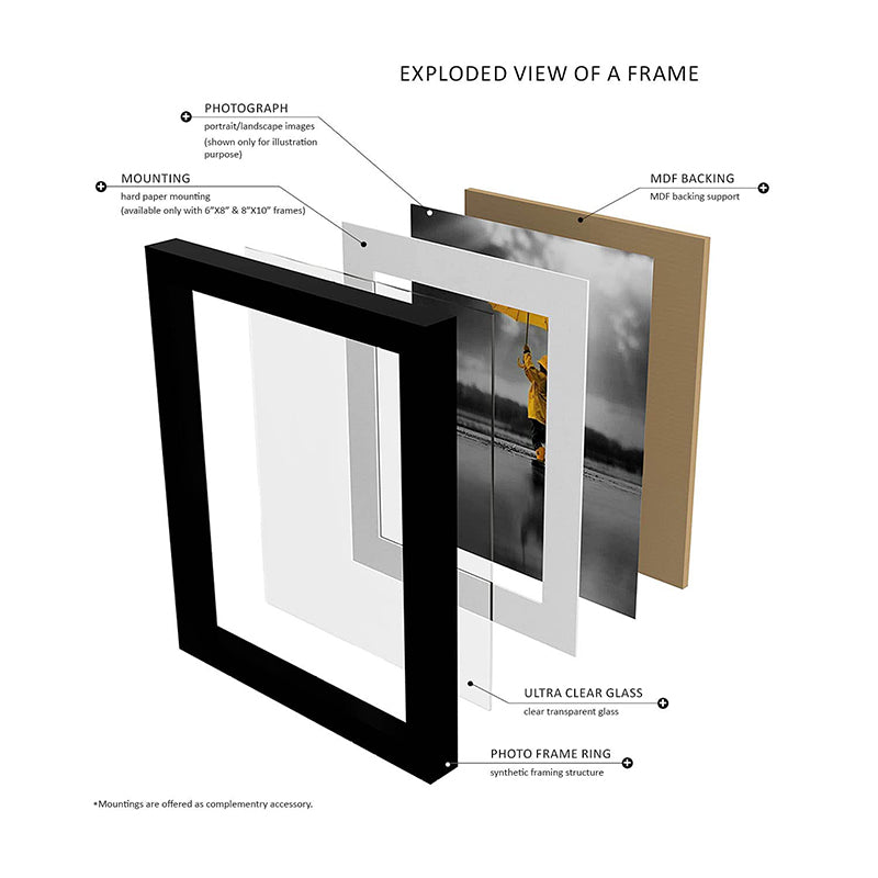 Modern Form II Wall Art With Frame - Set Of Six media 4