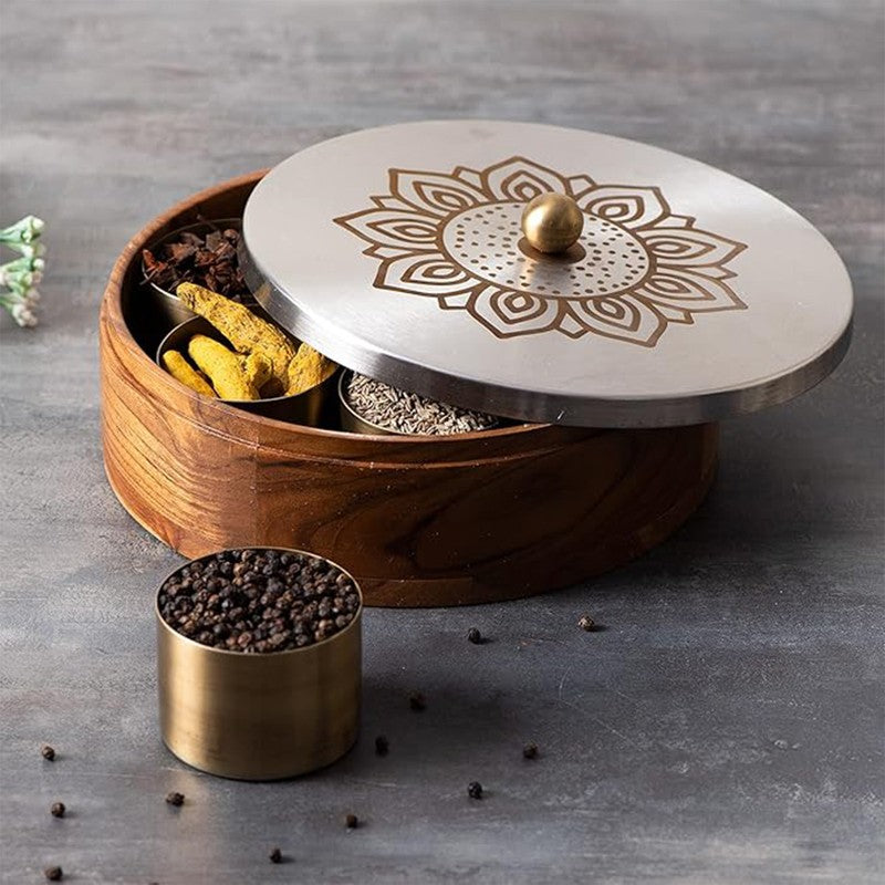 Stainless Steel · Wood
