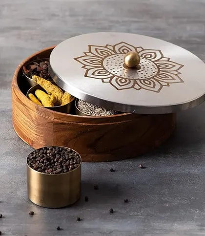 Stainless Steel · Wood