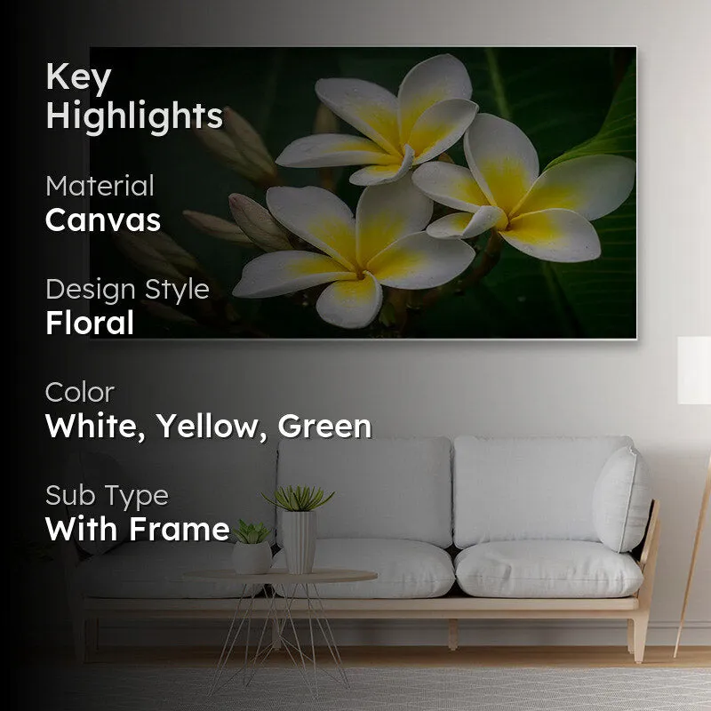 Alsonia Wonder Floral Canvas Wall Painting media 2