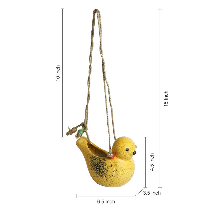 Aviara Ceramic Hanging Planter media 6