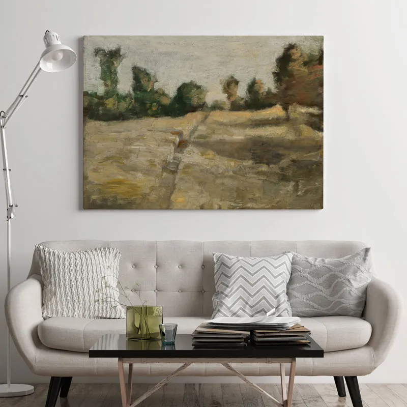 Autumn Fields Wood Wall Art media 4