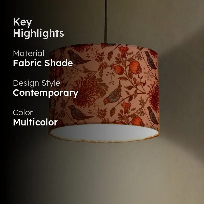 Sunrise Fabric Ceiling Lamp media 2