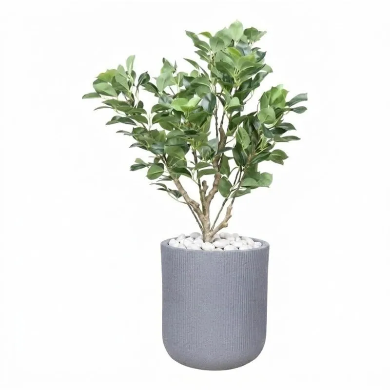 Velora Floor Planter - Grey - 7