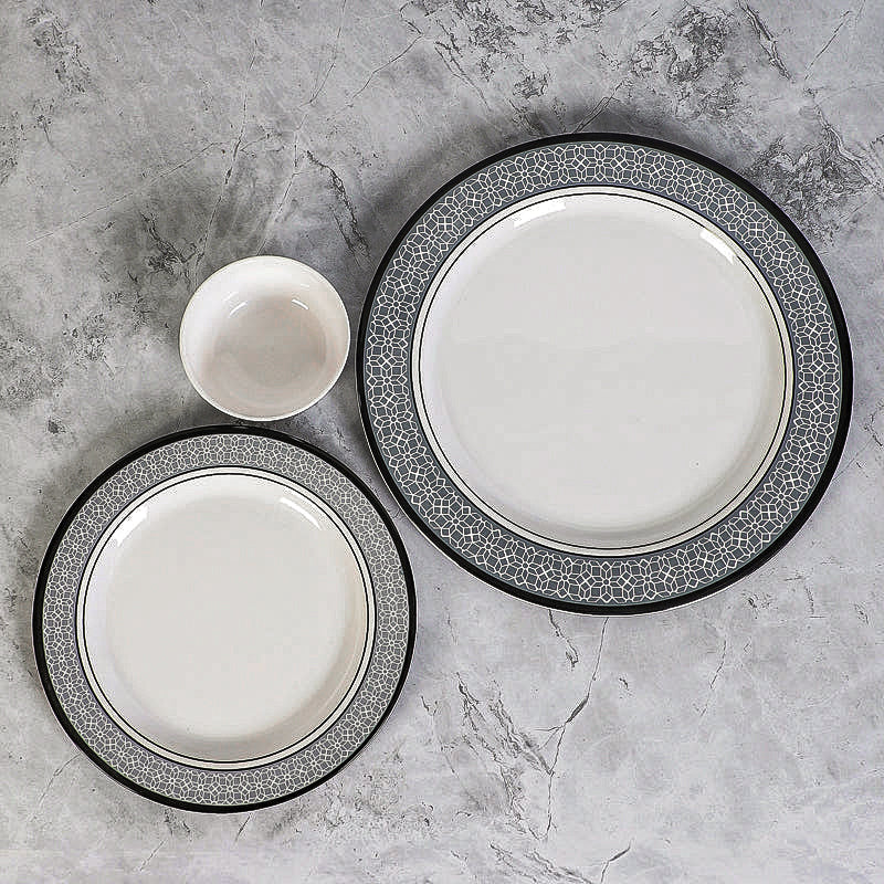 Miro Ethnic Dinner Plate - 24 Piece Set media 5
