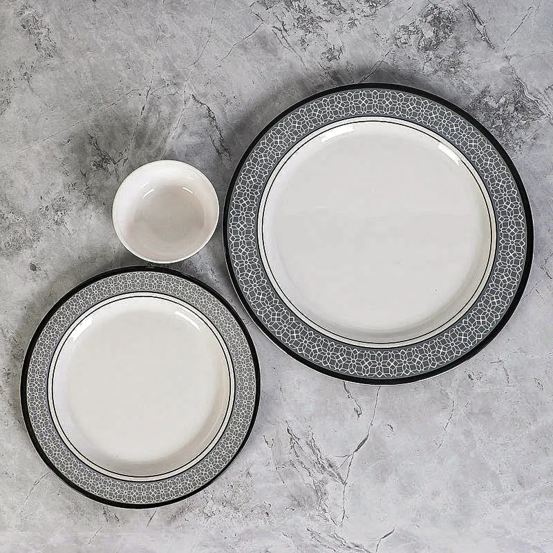 Miro Ethnic Dinner Plate - 24 Piece Set media 5