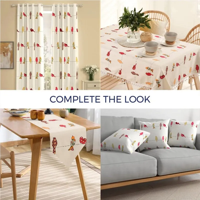 Urban Space Humming Bird Cotton Table Runner media 4