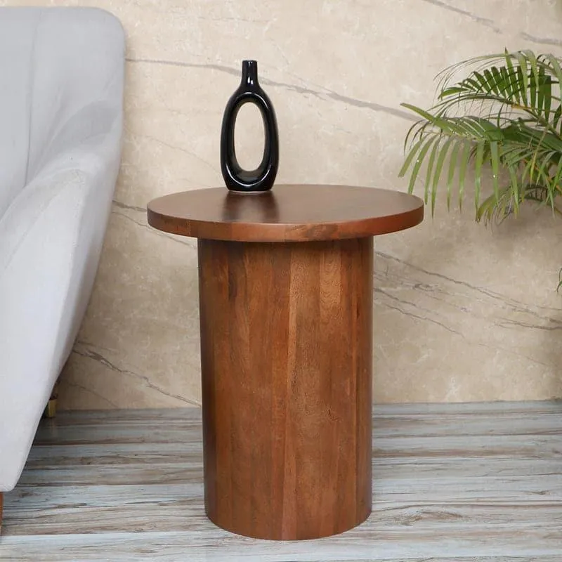 Ubara Wooden Accent Table media 1