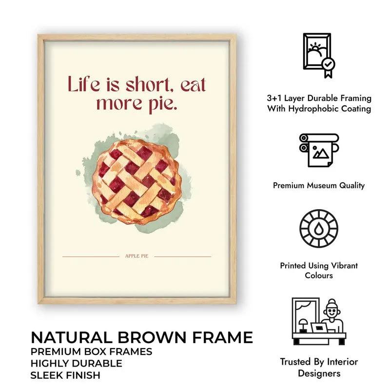 Crust Confession Archival Canvas Wall Art - Brown media 12