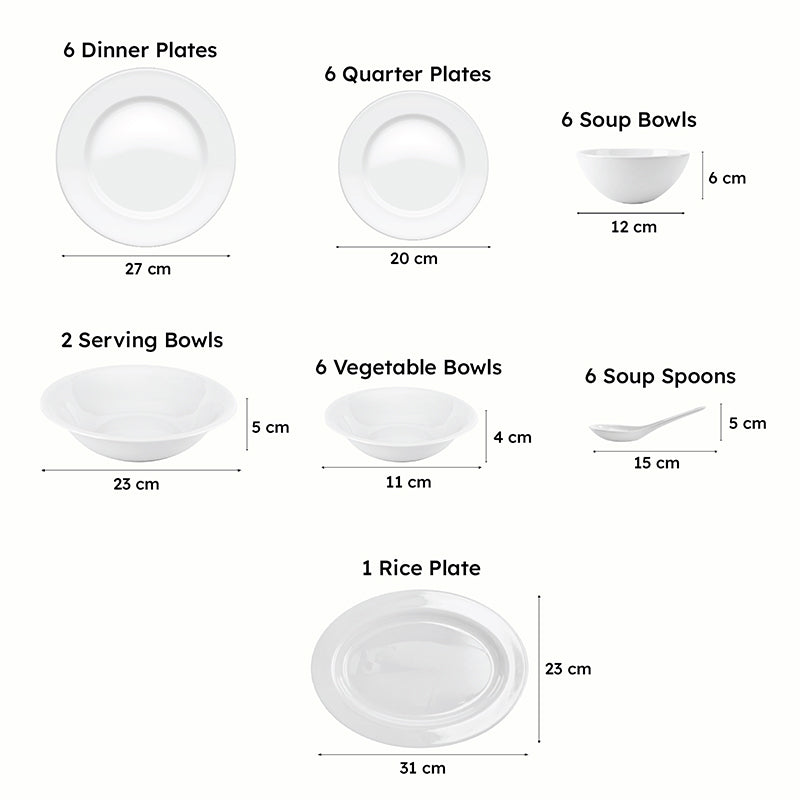 Kiana Sway Dinner Set - 33 Piece Set media 7