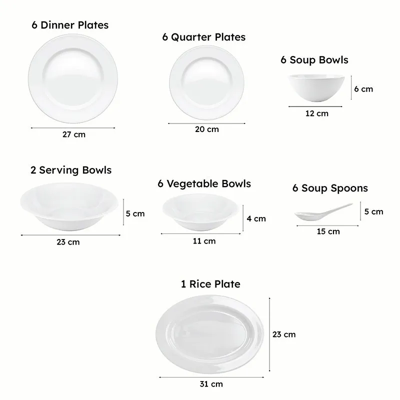 Kiana Sway Dinner Set - 33 Piece Set media 7