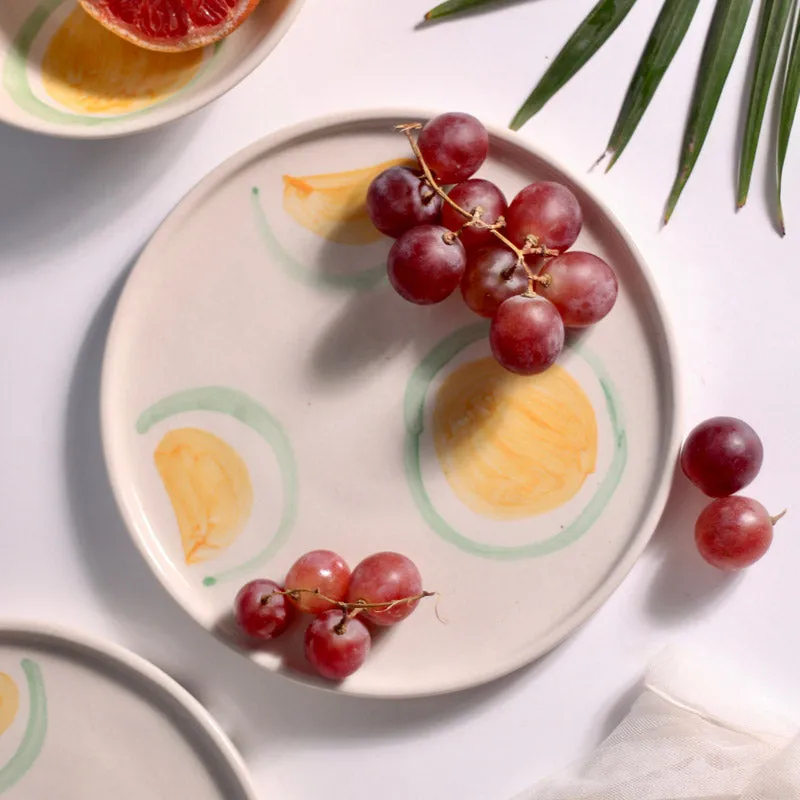 Ring & Brick Ceramic Platter - Set Of Four media 5