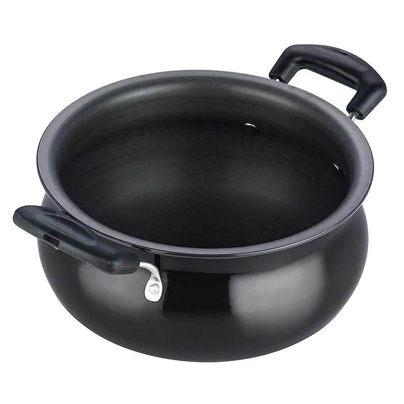 Nirlon Hard Anodized Handi - 2200 mL/7 Inches media 5