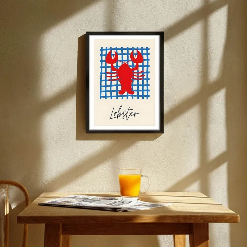 RedClaw Archival Canvas Wall Art - Black media 1