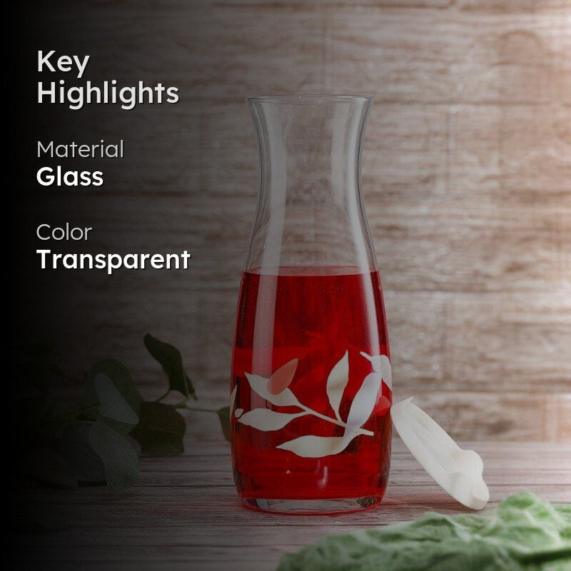 Pasabahce Nimzo Leafy Carafe - 1180 ML media 2
